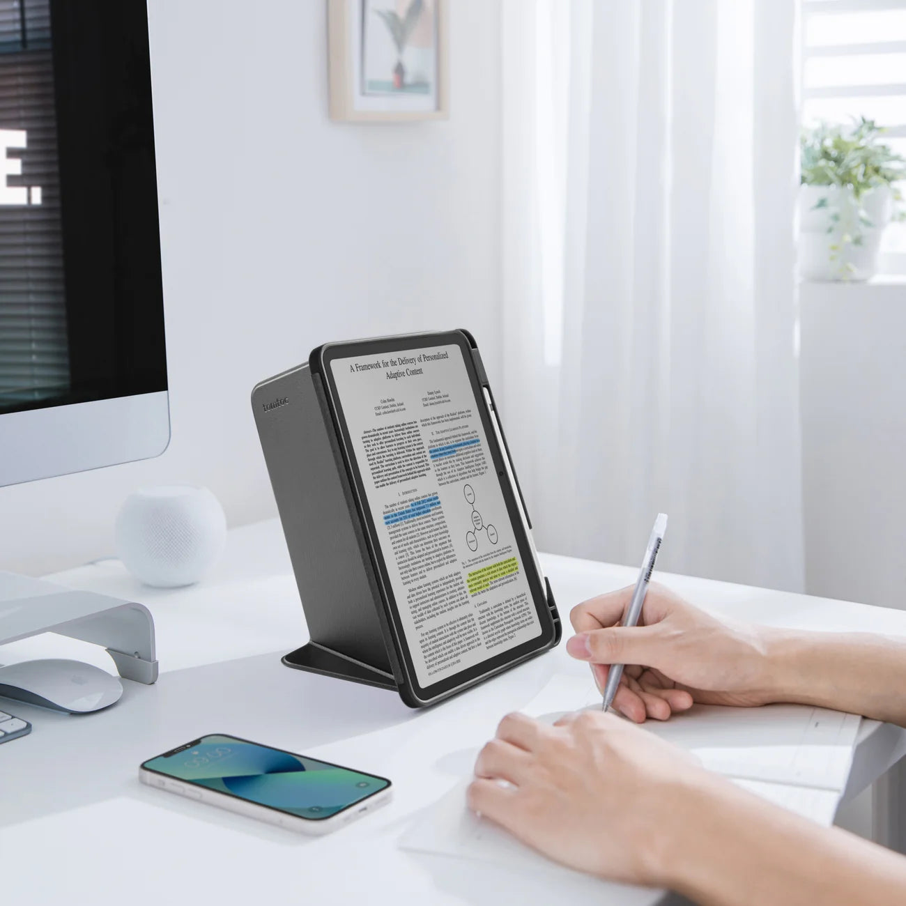 Inspire-B02 iPad Tri-Mode Tasche für 11-Zoll iPad Pro 4./3. Gen (M2&M1) 2022-2021