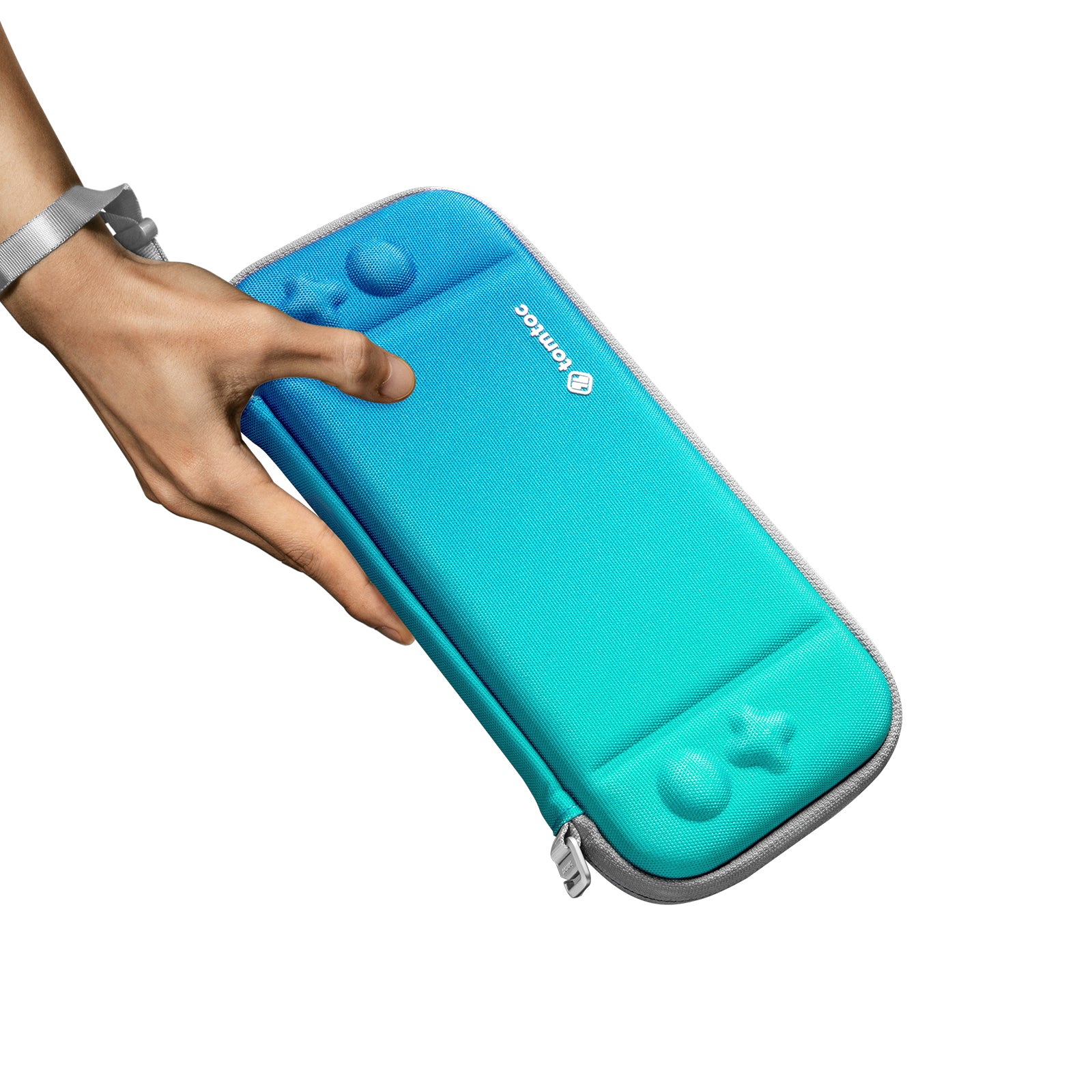 FancyCase-A0531 NS Slim Case für NS/ OLED l Twisted Blau