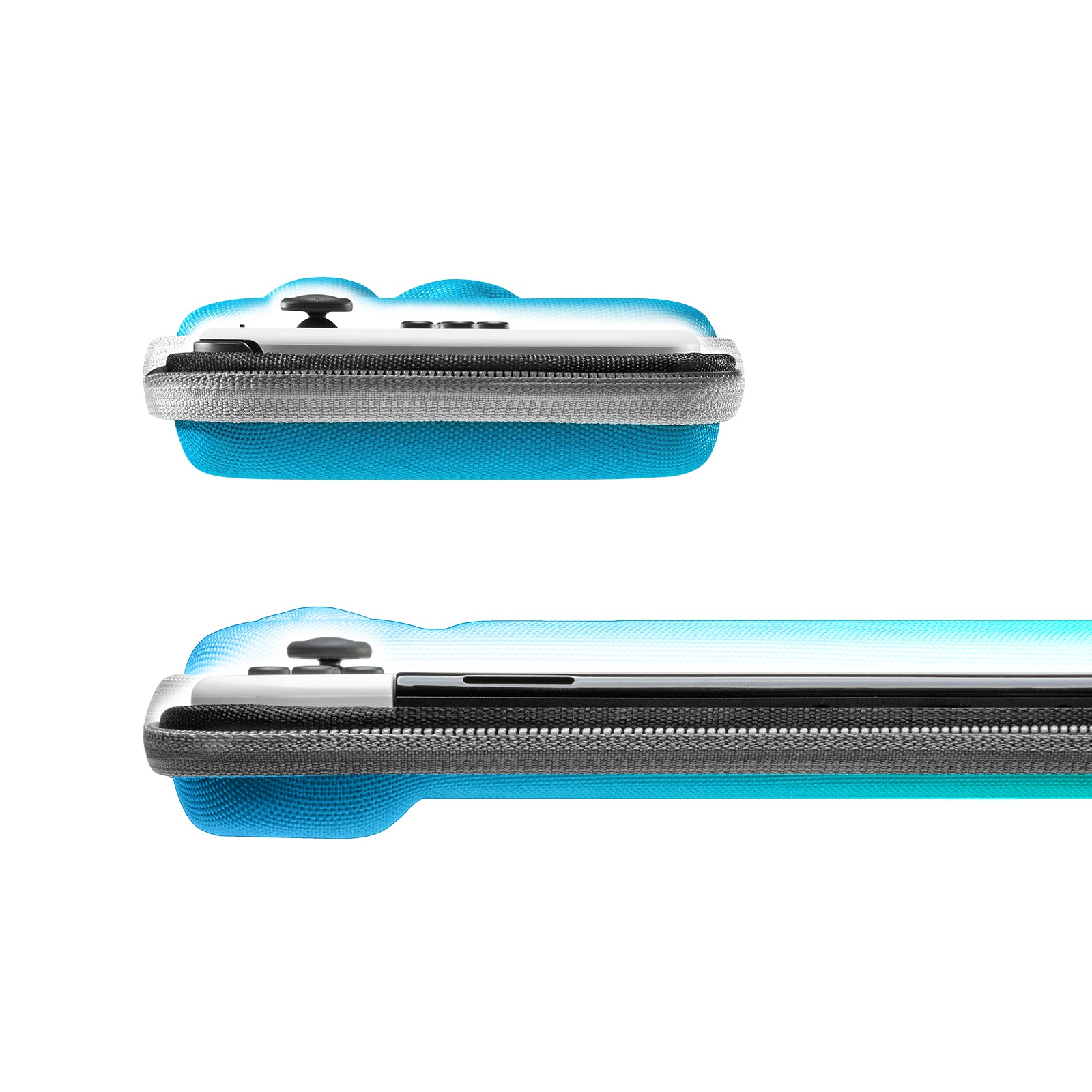 FancyCase-A0531 NS Slim Case für NS/ OLED l Twisted Blau