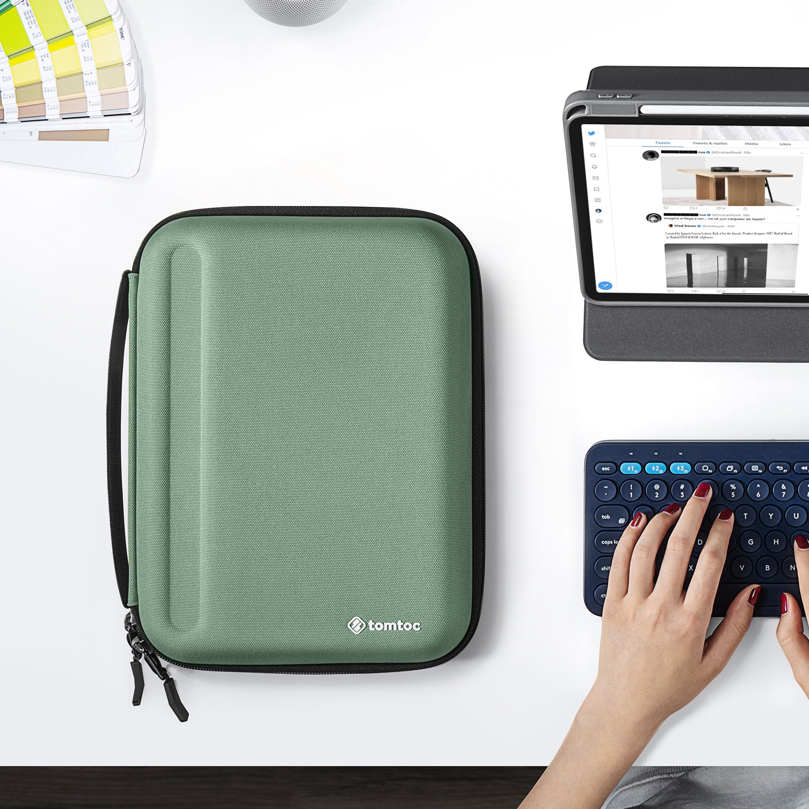 FancyCase-A06 Portfolio iPad Tasche für 11-Zoll iPad Air/Pro | Plus