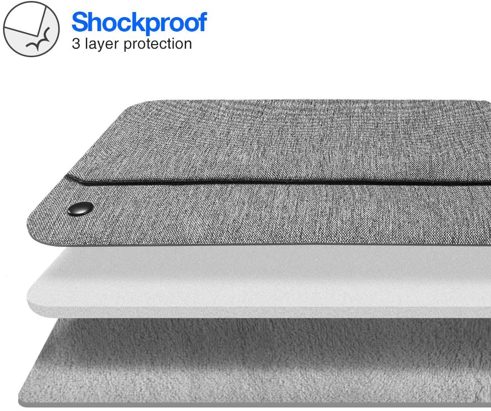 Basic-A18 Tablet-Tasche für 11 Zoll iPad Pro 4/3/2/1, iPad Air 5/4, iPad 10/9 | Grau