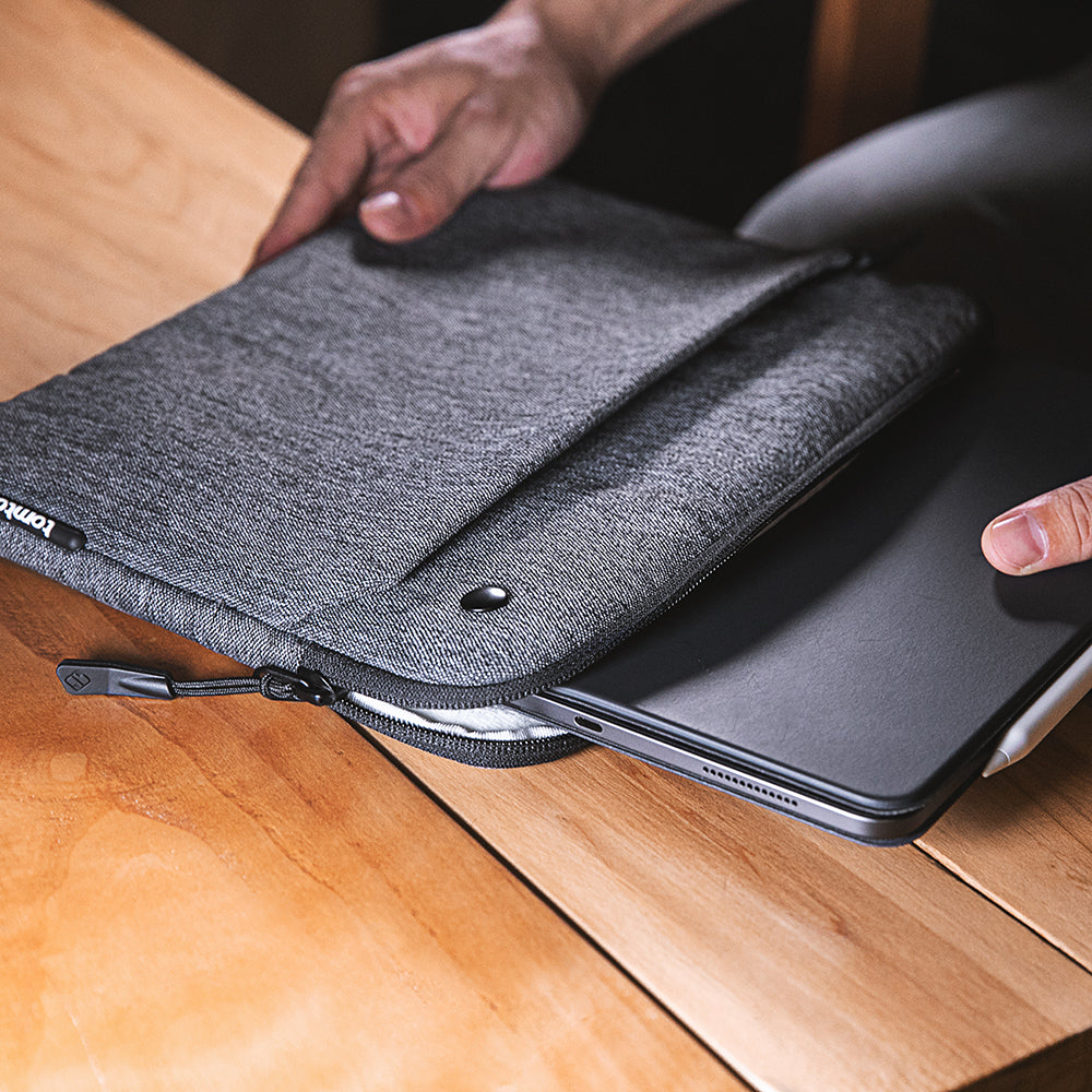 Basic-A18 Tablet-Tasche für 11 Zoll iPad Pro 4/3/2/1, iPad Air 5/4, iPad 10/9 | Grau