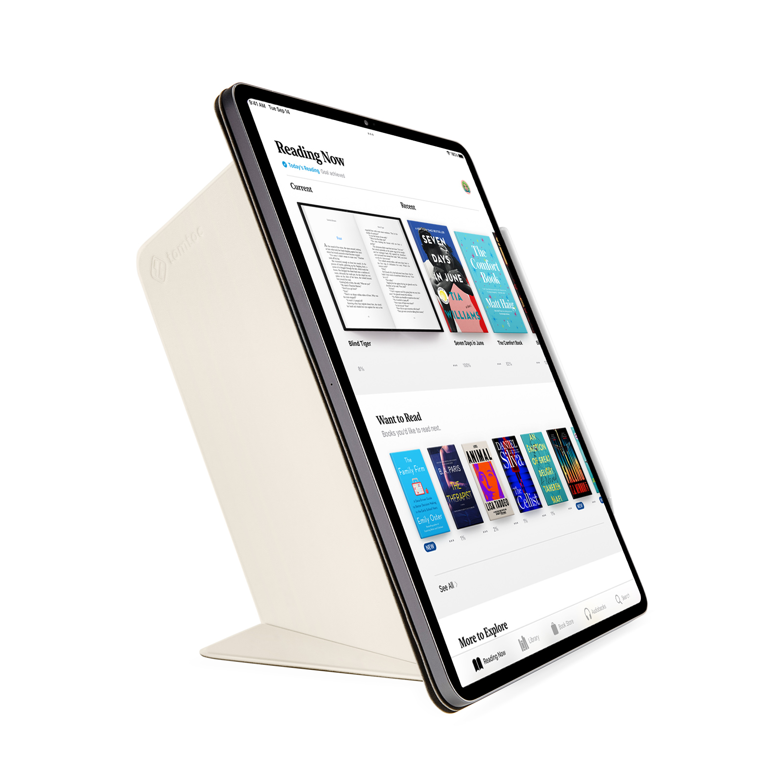 Inspire-B02 iPad 4-Mode Folio für 12,9-Zoll iPad Pro Gen 2022-2018
