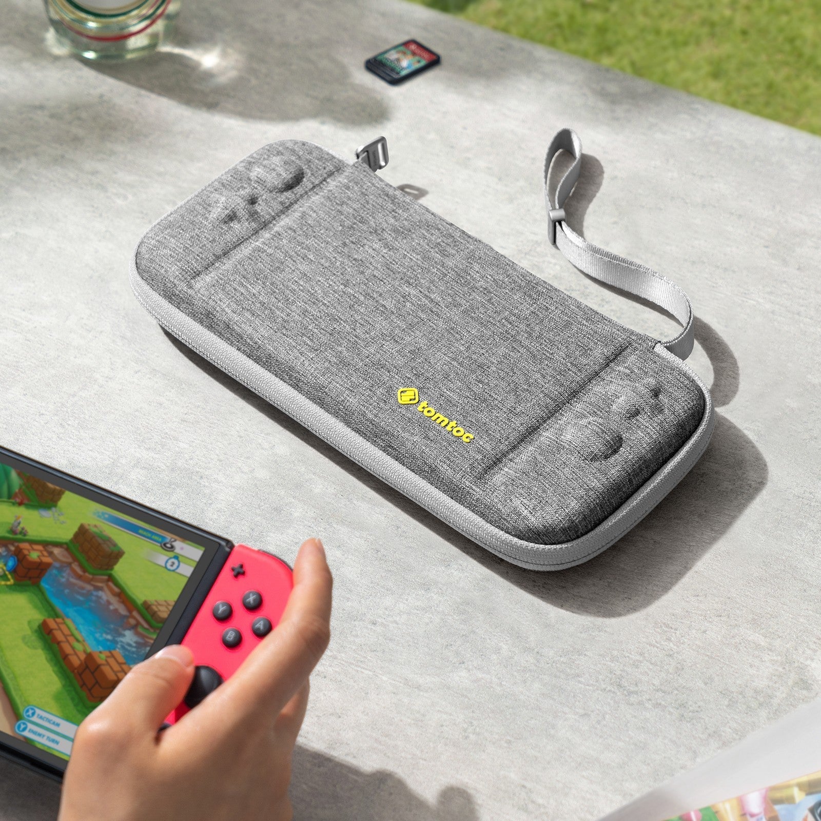 FancyCase-A0531 NS Slim Case für NS/ OLED l Grau