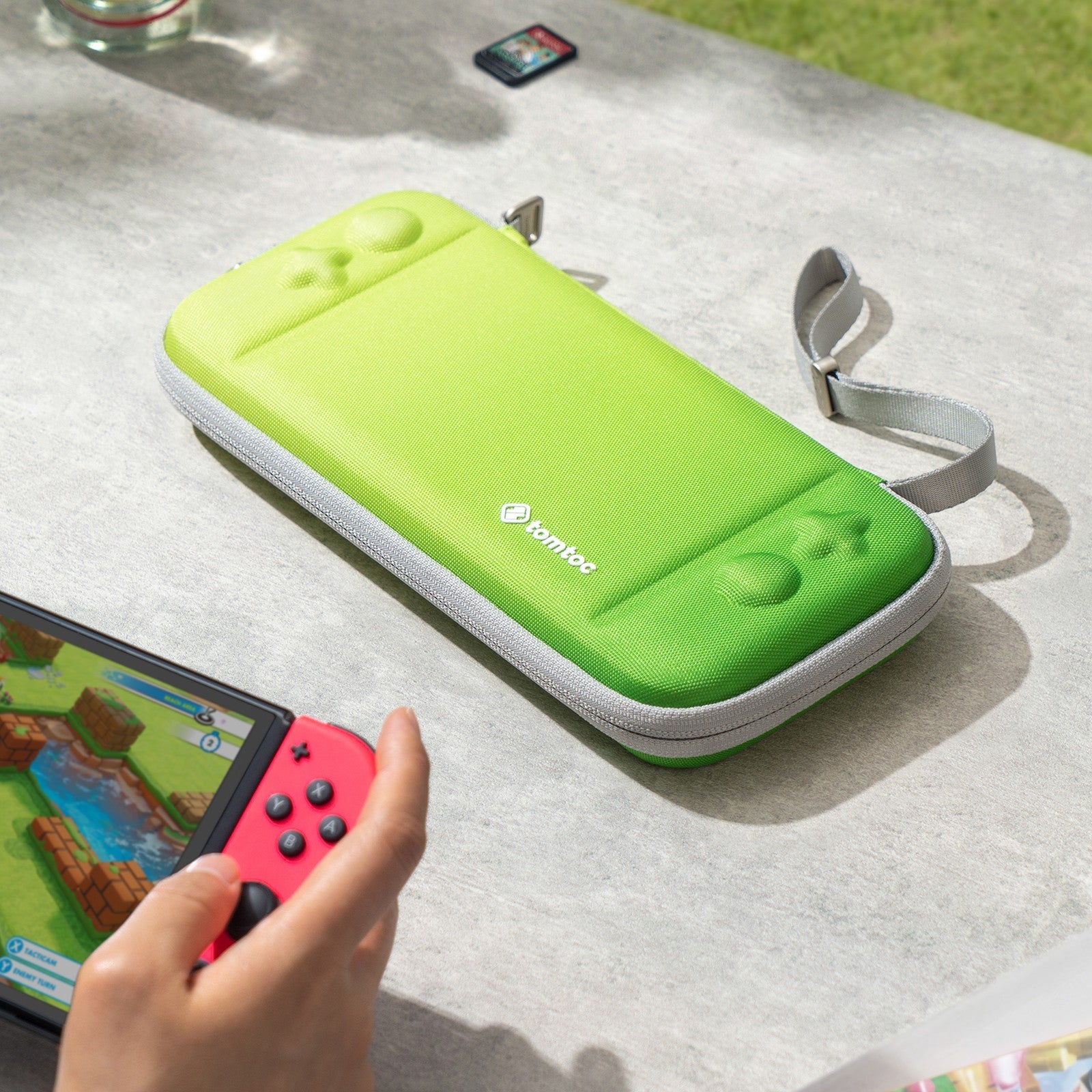 nintendo switch console green