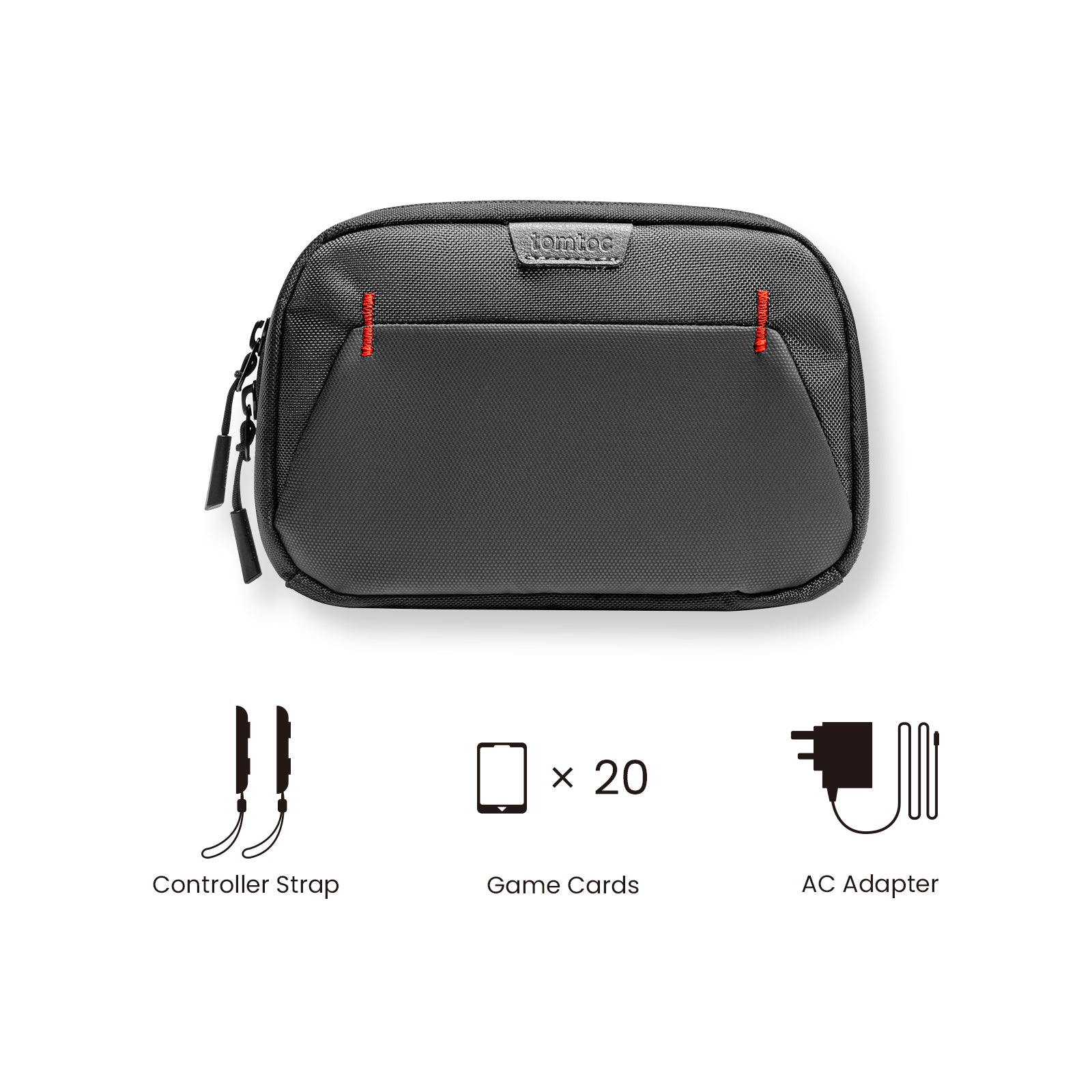 Arccos-A05 NS Spielkartentasche für NS OLED/Lite | Schwarz