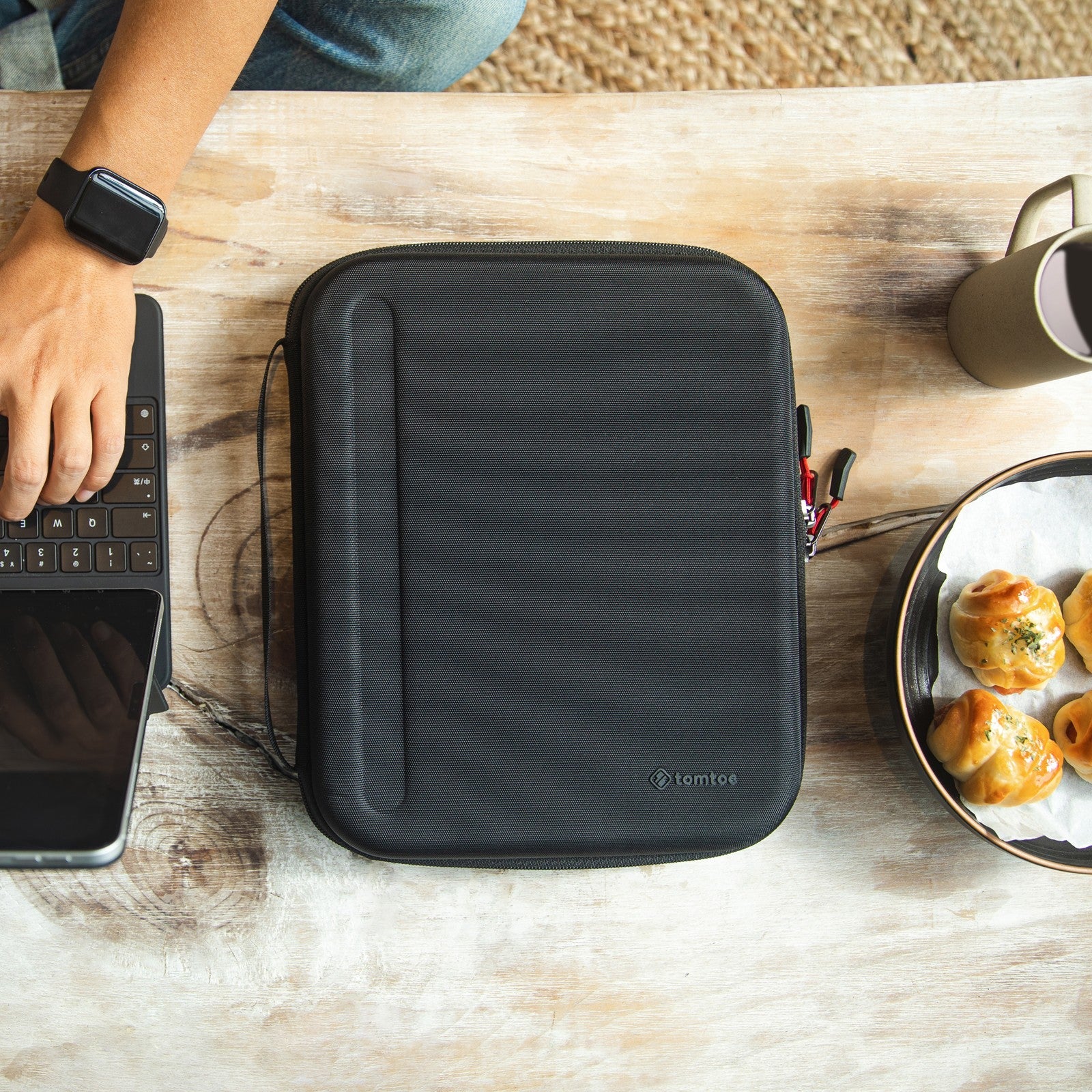 FancyCase-A06 Portfolio iPad Tasche für 12,9-Zoll iPad Pro