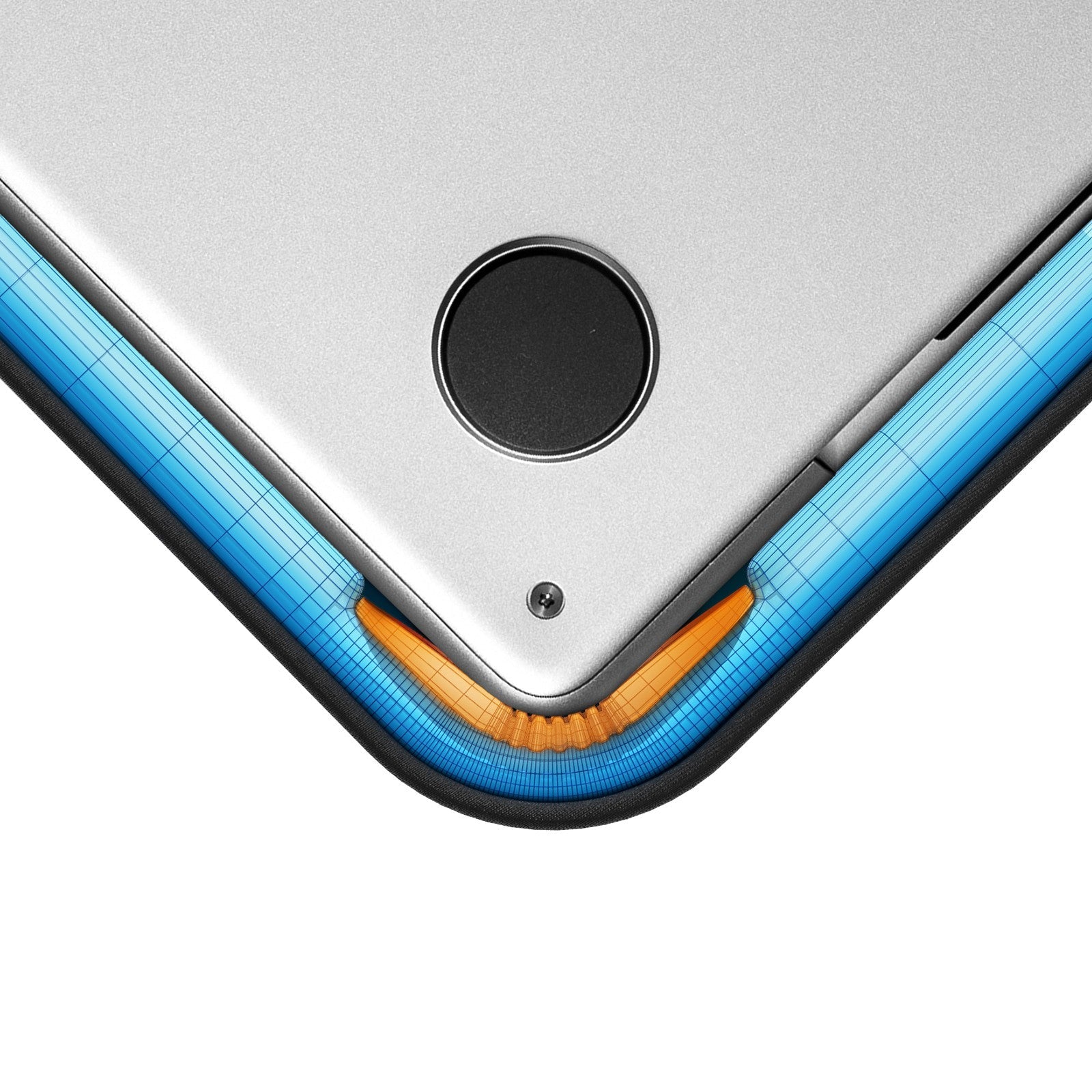 Basic-A18 Tablet-Tasche für 12,9 Zoll iPad Pro 6/5/4/3 | Grau