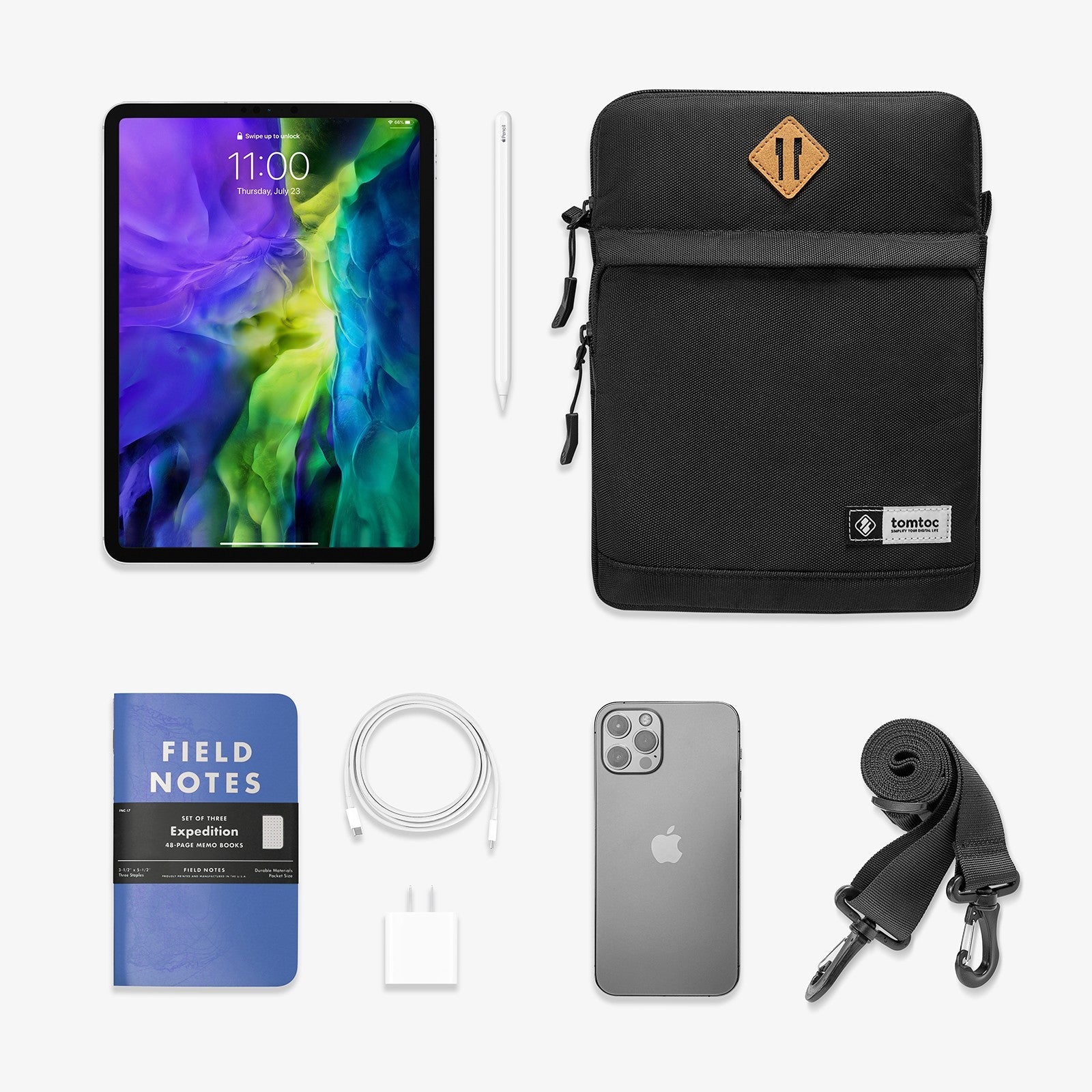 Basic-A20 Tablet-Schultertasche für 11-Zoll iPad Pro