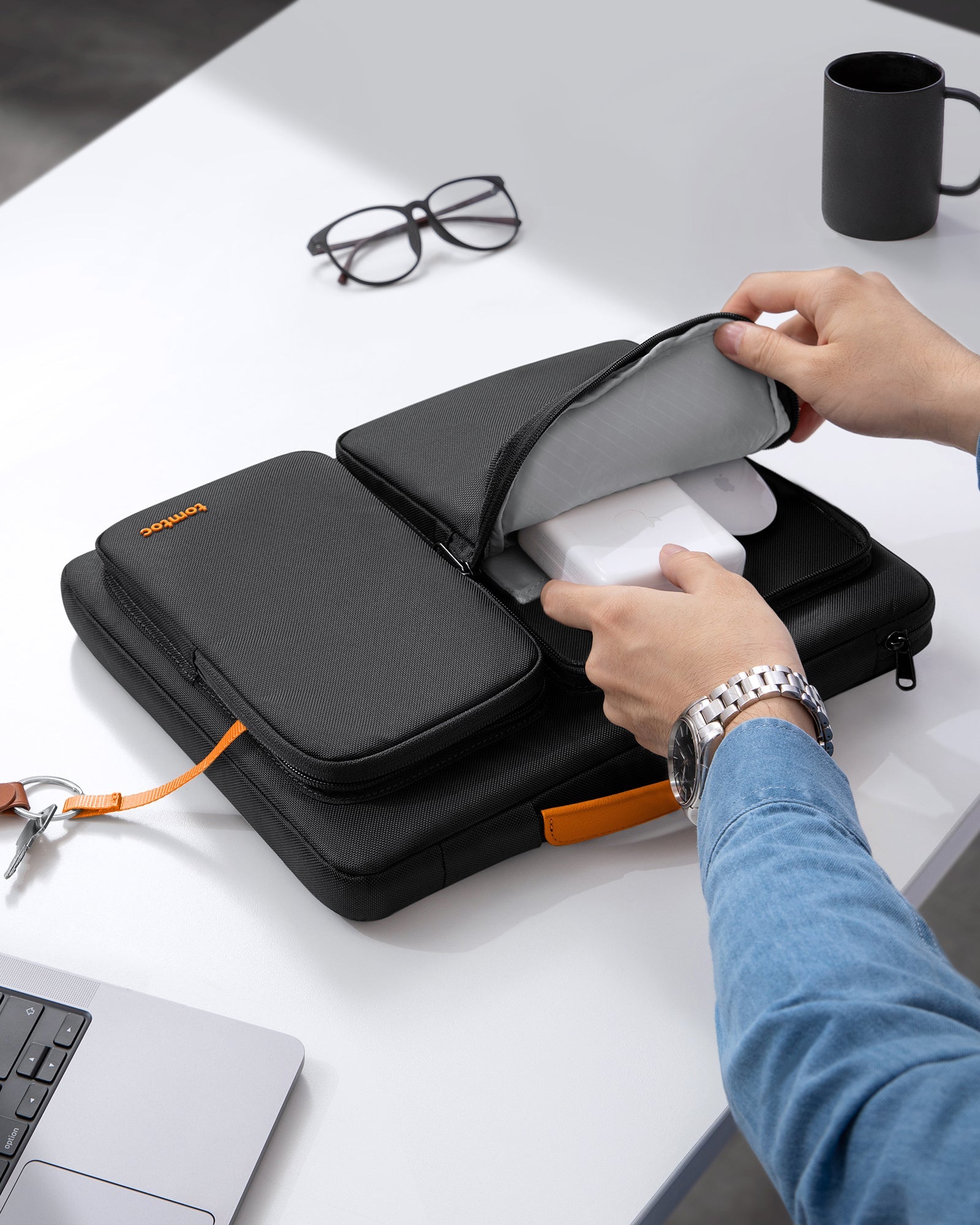 Defender-A17 Laptop Tragetasche für 14-Zoll MacBook Pro