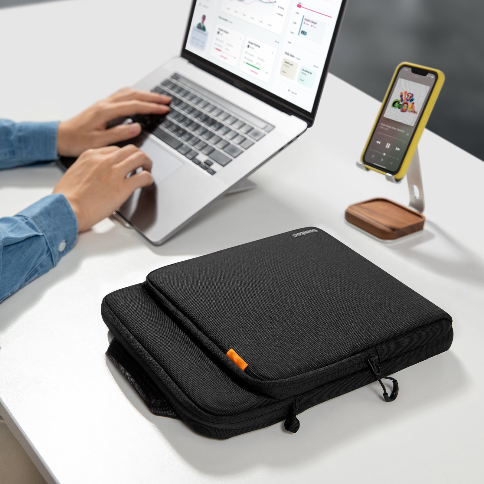 DefenderACE-H13 Laptop Schultertasche für 14-Zoll MacBook Pro