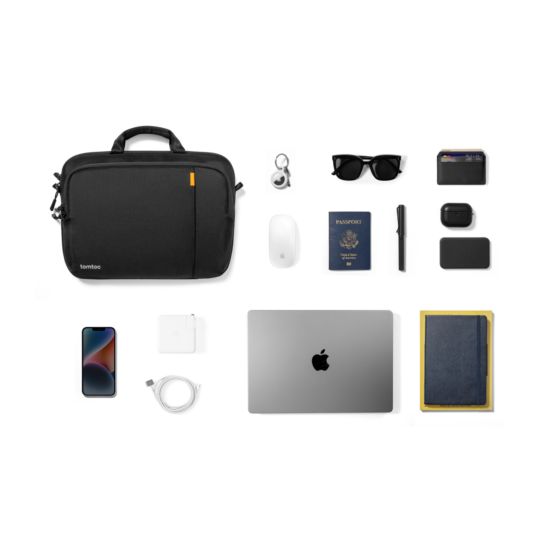 Defender-A30 Laptop Tasche mit Schultergurt für 14-Zoll Neu MacBook Pro M3, 13-Zoll MacBook Air/Pro, 13,5 Zoll Surface Laptop 5/4/3