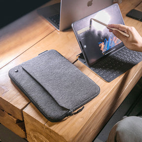 Basic-A18 Tablet-Tasche für 11 Zoll iPad Pro 4/3/2/1, iPad Air 5/4, iPad 10/9 | Grau