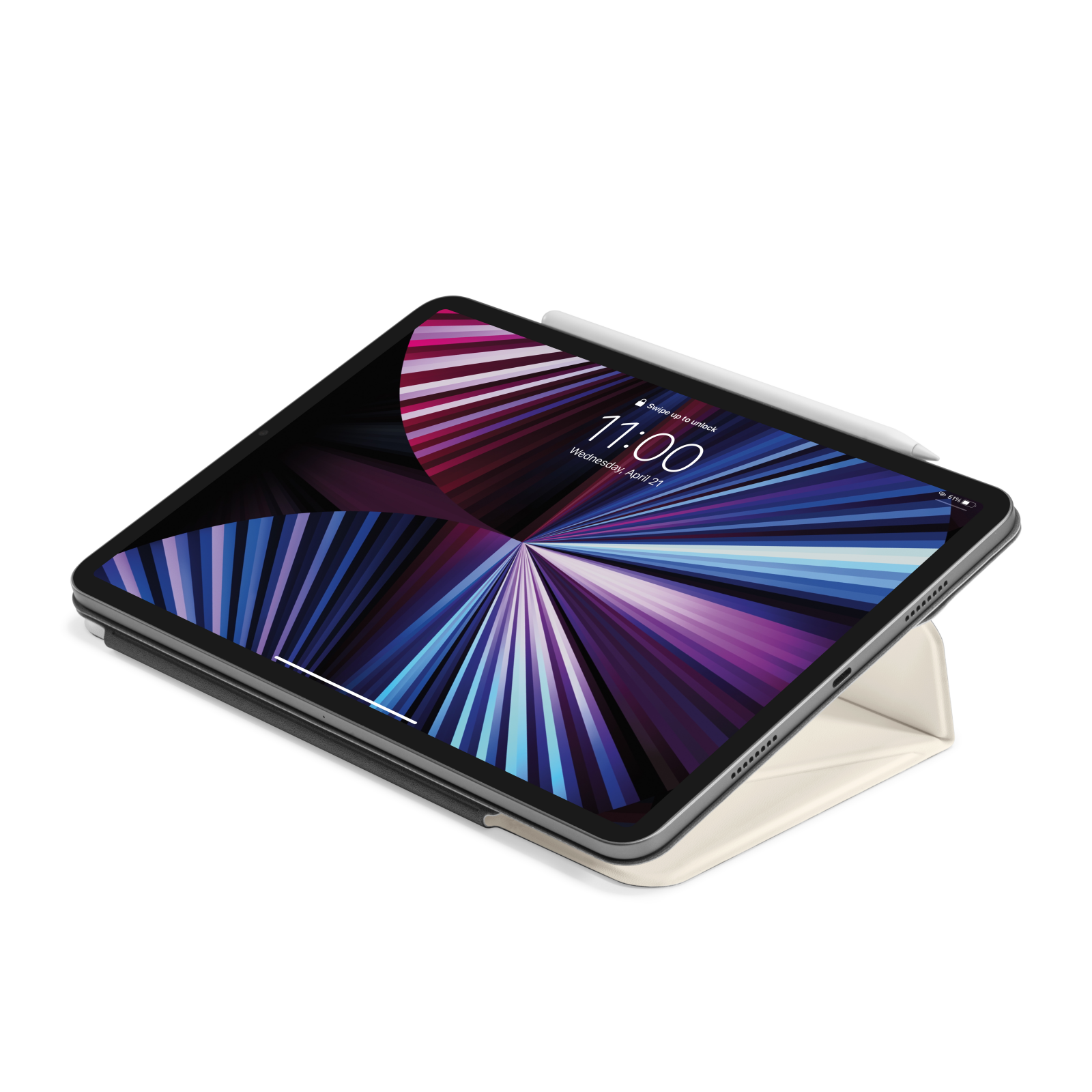 Inspire-B02 iPad 4-Mode Folio für 12,9-Zoll iPad Pro Gen 2022-2018