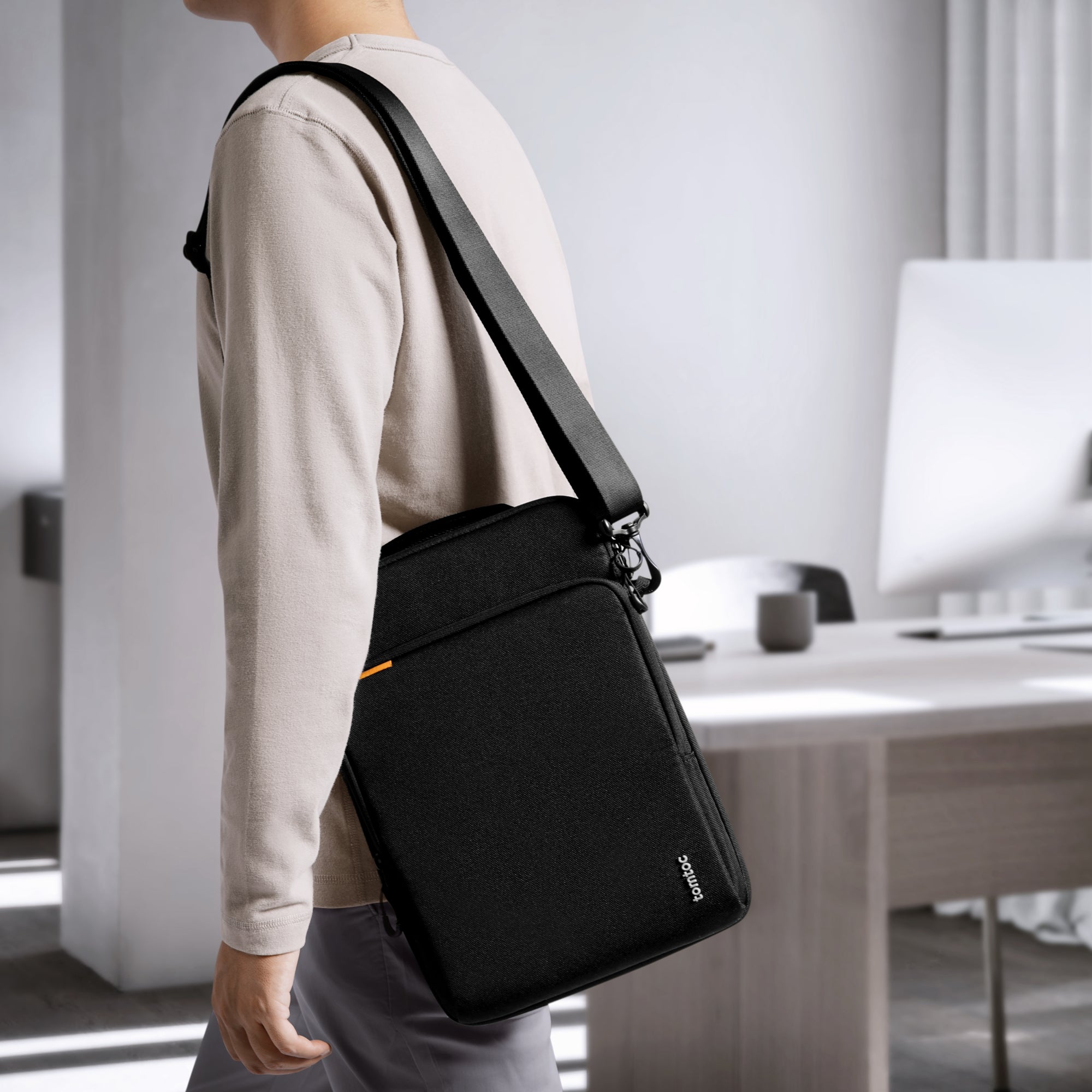 DefenderACE-H13 Laptop Schultertasche für 14-Zoll MacBook Pro